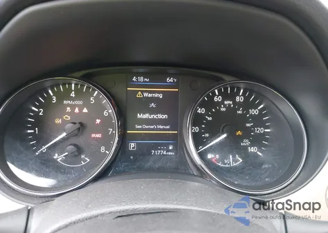 2018 Nissan Rogue Sl from USA, damaged, VIN 5N1AT2MV6JC838123